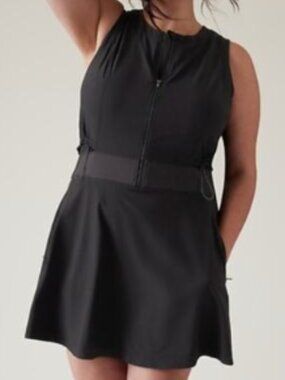 ATHLETA ‘Venture Out’ Dress Built-In Shorts - size 16 - NWOT